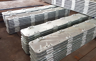 Continuous soleplates (coated)